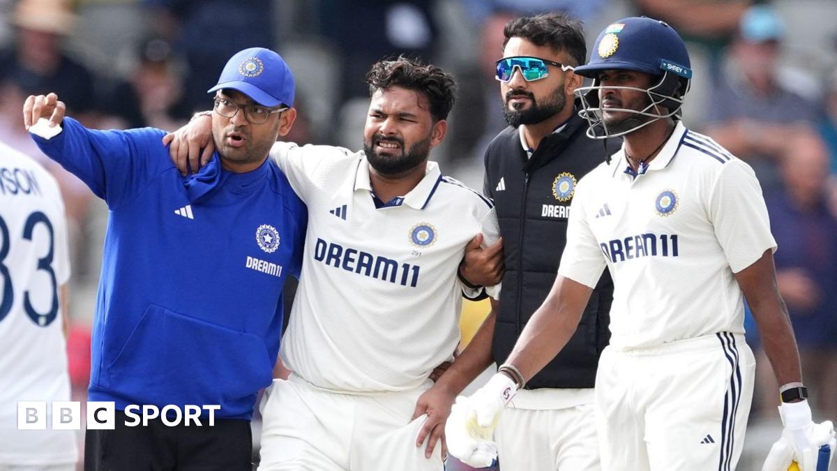 Pant’s Painful Injury Derails India’s Thrilling Test Momentum