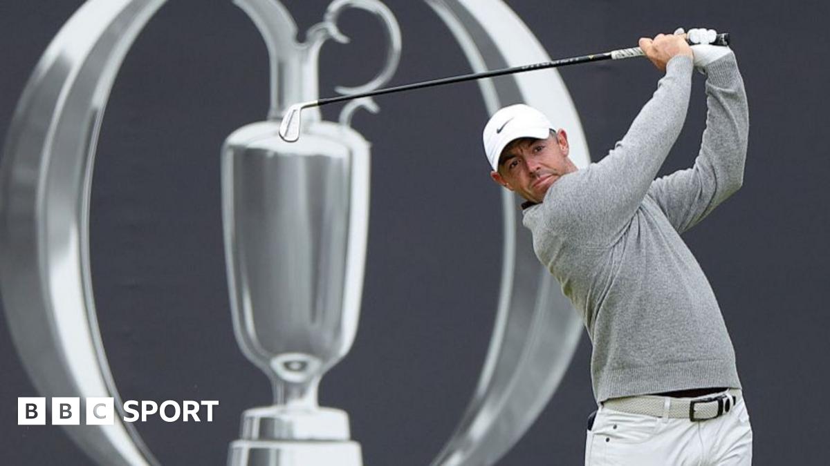 McIlroy three back as Fitzpatrick shares Open lead