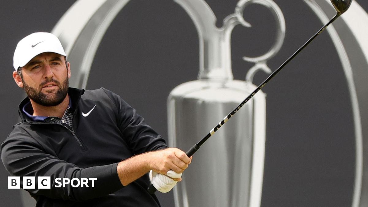 Scheffler four clear at Open as McIlroy charges