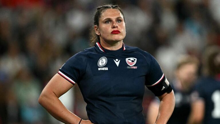 England open World Cup with 11-try win over USA