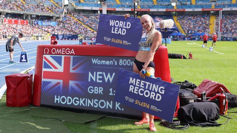 Keely Hodgkinson’s Stunning Comeback Secures World Lead