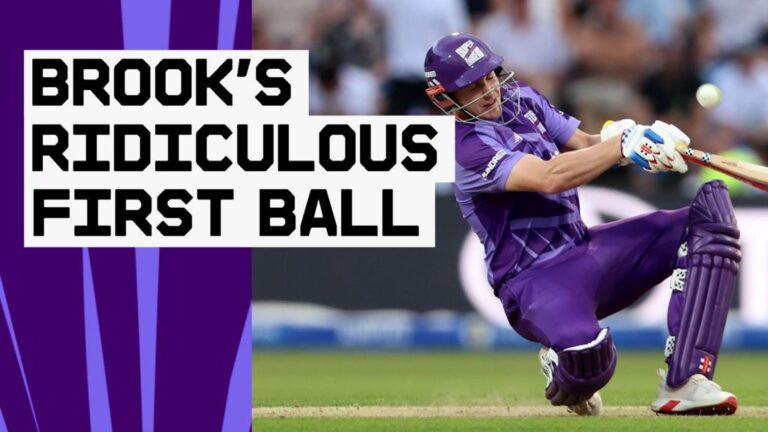 Brook’s Stunning Scoop Six Leaves Fans in Awe