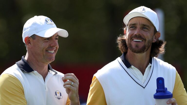 Ryder Cup Epic Reunion: McIlroy & Fleetwood