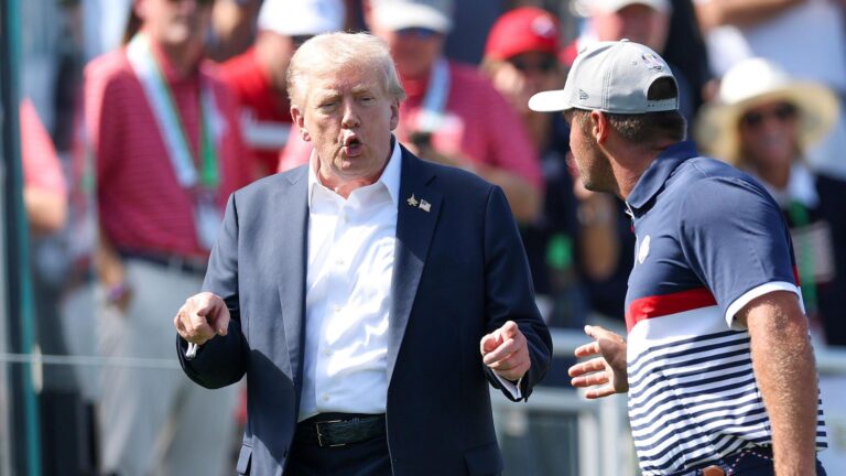 Trump’s Stunning Ryder Cup Arrival Amid Boos