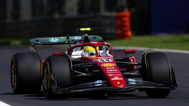Hamilton Stuns with Ferrari 1-2 in Monza Practice