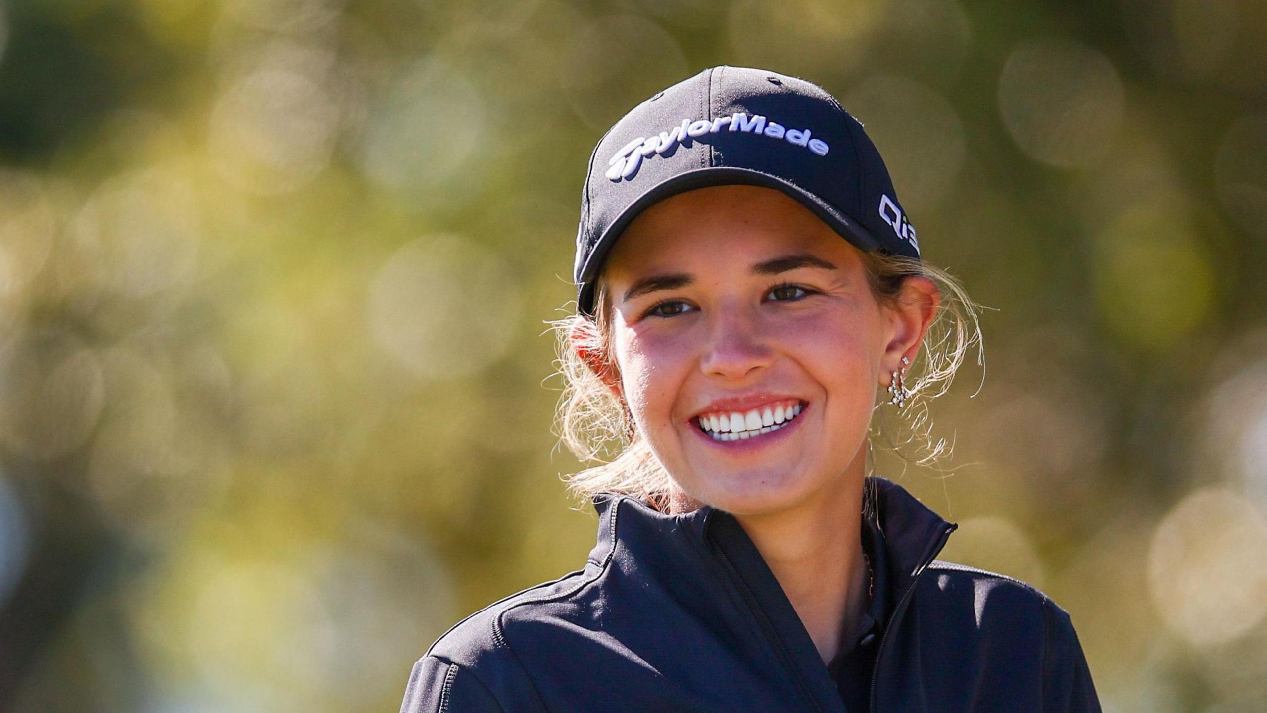 Trump’s granddaughter takes advice from Woods before LPGA debut