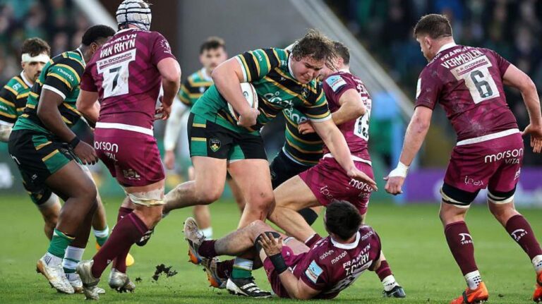 JJ van der Mescht: Northampton Saints’ Towering Lock Redefining Forward Power