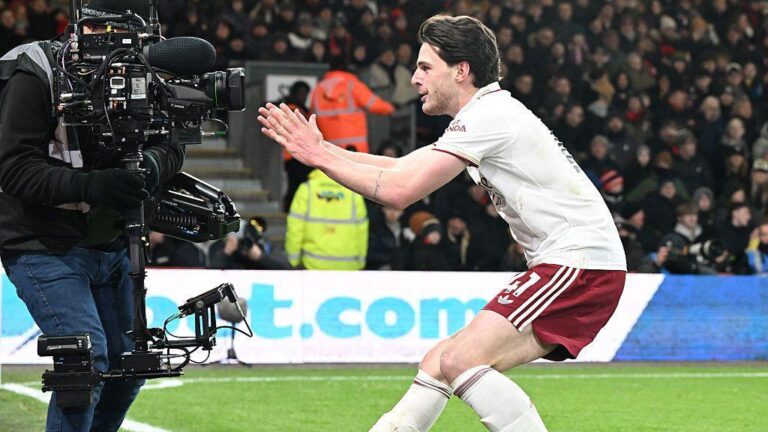 Declan Rice Brace Secures Arsenal’s Hard-Fought Win Over Bournemouth