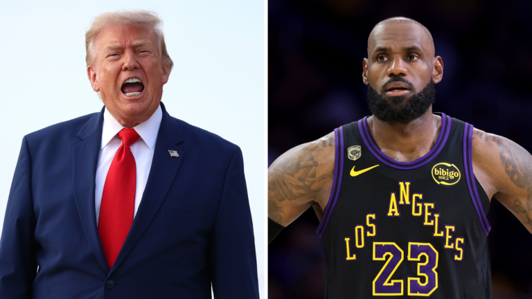 Trump Labels LeBron James “Maybe a Racist” Amid 76ers Move Debate