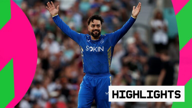 Rashid Khan Takes Five Wickets as MI London Beat Manchester Super Giants