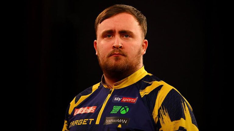 Luke Littler storms into European Championship quarter-finals as defending champion Gian van Veen exits